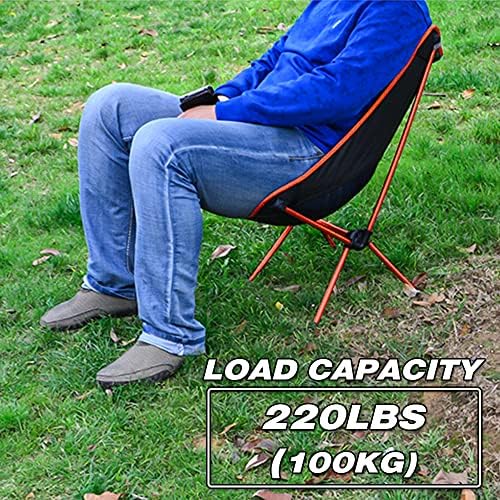 Prijenosna stolica za kampiranje AOESIN, lagana preklopna vanjska stolica za planinarenje plaže, maksimalno opterećenje 220