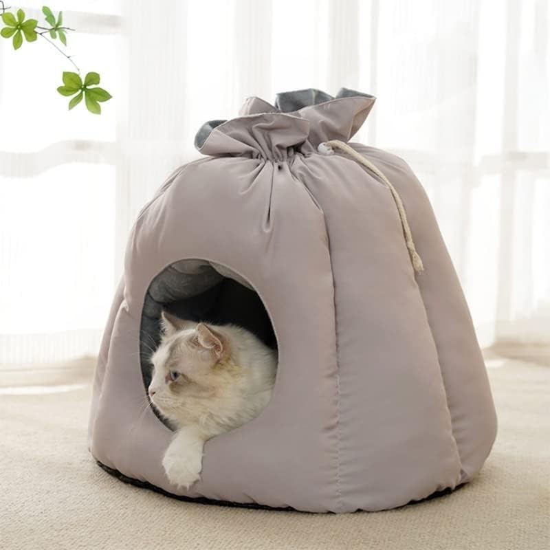 + Mačja špilja, krevet za mačke u tunelu, zimski krevet za mačke, kućica za mačiće u špilji, šator za kućne ljubimce