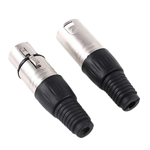 * 20 * * 3-pinski muški konektori audio mikrofon kabel mikrofona muški priključak audio priključak, crno kućište