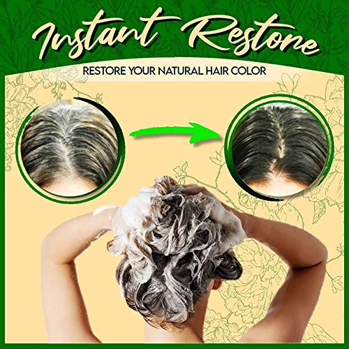Blmiede mins šampon biljni zatamnjenje kontrolne kose 30 ml frizz 10 šampon za uklanjanje boje kose