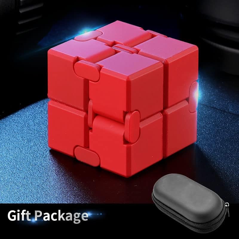 Tiaoniao Infinity Cube Fidget igračka ， opuštajuća ručna igračka igračka za odrasle i djecu ， Izdržljiva igračka za ublažavanje