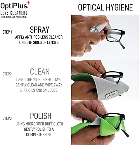Optiplus maramice leća protiv magle i protiv magle za čišćenje leća za čišćenje leća