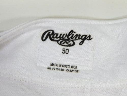 Greeneville Astros 64 Igra Korištena bijeli Jersey 50 DP24494 - Igra korištena MLB dresova