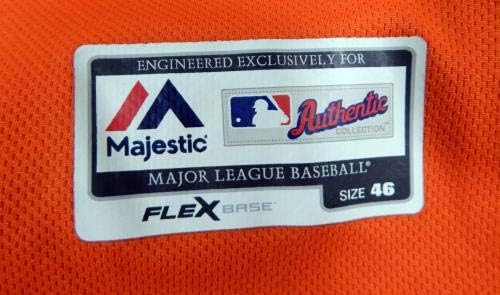 2013-17 Houston Astros 9 Igra Upotrijebljena narančasta dres Natplate Uklonjena DP06280 - Igra korištena MLB dresova