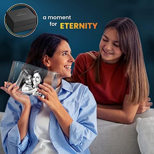 Strongus 3d kristalno personalizirani foto pokloni za - ženu, muž, djevojčica, dečko, mama, 3D prilagođena slika, ugravirani