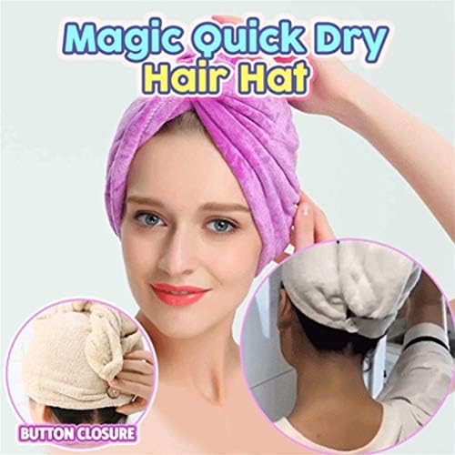 WFAR čarobna kapu za sušenje kose ženska kupaonica super upijajući ručnik za mikrofiber suha kosa suha kapica za kosu dame