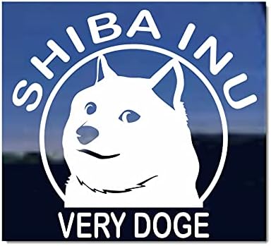 Shiba Inu vrlo doge meme | Nickerickers® naljepnica naljepnica za vinil psa