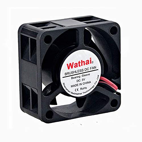 Wathai 40mm x 40mm x 20mm ormar fan dc 5V 2Pin brushless ventilator za hlađenje