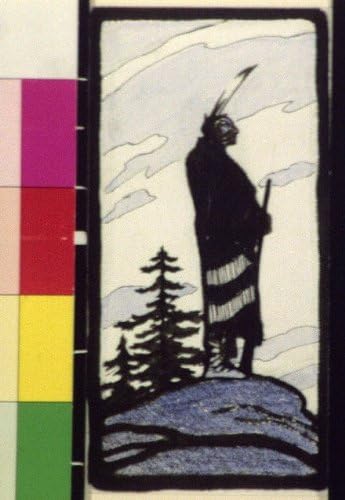PovijesneFindings Foto: Indian, Pine Tree, Frederic Dorr Steele, 1910?, Indijanci Sjeverne Amerike, brat