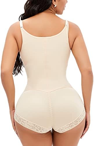 Sinzelimin bodysuit za žene Paper za cijelo tijelo Čvrsto trbušnjak za kontrolu donjeg rublja Boyshort visoki struk za dizanje