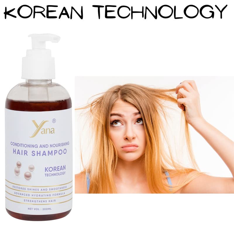 Yana biljni šampon za žensku suhu i frizuru kosu