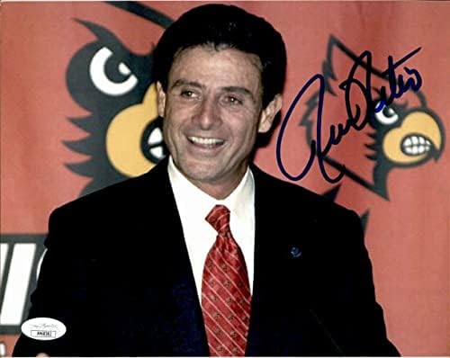 Rick Pitino Lousiville Cardinals potpisan/Autografirani 8x10 Photo JSA 160743 - Fotografije s autogramima