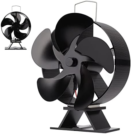 Cirkulacijski ventilator s 5 lopatica ventilator za toplinsku peć ventilator za kamin na drva osigurava cirkulaciju topline