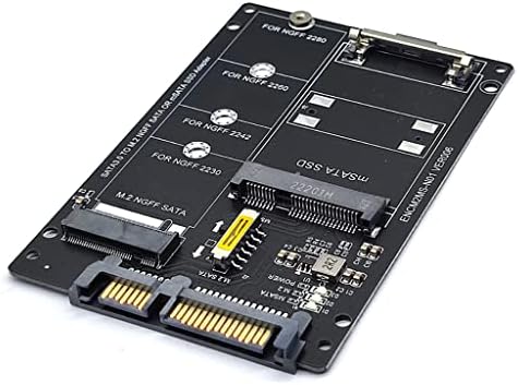 JMT NGFF+MSATA to SATA3 adapter kartica M2 Ključ B-M SSD do 6G Converter Converter Card