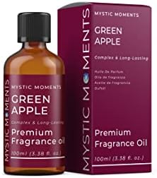 Mistični trenuci | Ulje za miris zelene jabuke - 100 ml - Savršeno za sapune, svijeće, bombe za kupanje, plamenici ulja,