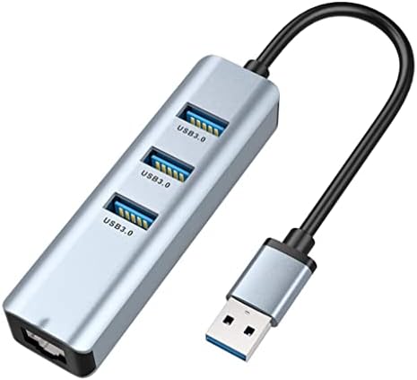 Hub USB 3.0 Type C mrežni adapter Ethernet 1000 Mb/s, RJ45, USB-c 4 u 1 sa 3 USB 3.0 USB-разветвителем
