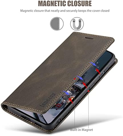 Torbica za Samsung Galaxy S23 + Plus 5G,torbica-novčanik Samsung Galaxy S23 + Plus 5G s [RFID-blokiranjem] Držačem za kartice,