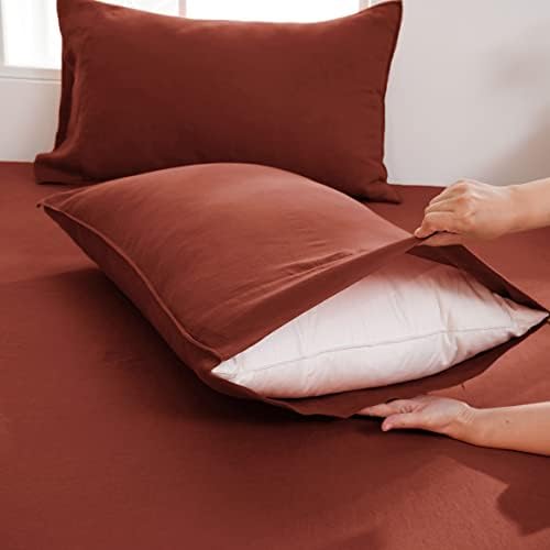 L Posteljina svjetska posteljina jastuci za jastuke francuska prirodna platna jastučnica set s 2 kamena isprane vlage