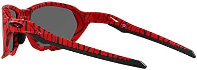 Oakley muški oo9019a plazma niski most fit pravokutne sunčane naočale, crveni tigar/prizm crni, 59 mm