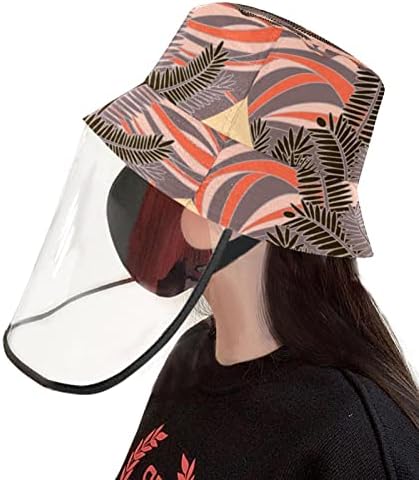 Zaštitni šešir za odrasle sa štitom za lice, ribarska kapica protiv sunca, medvjeda životinjska crtića