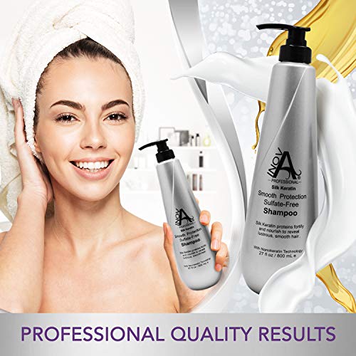 INOVA Professional Silk Keratin - glatko zaštitni šampon bez sulfata, 27 unca za tekućinu