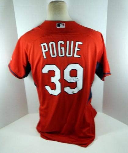 St. Louis Cardinals Jaime Pogue 39 Igra izdana potpisana Red Jersey St BP 333 - Igra Korištena MLB dresova