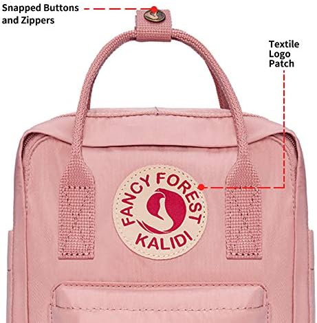 Kalidi Mini 7L ruksak za žene, 10,7 inča iPad Classic Mali ruksak kampiranje Ruksack Travel Outdoor DayPack College torbe