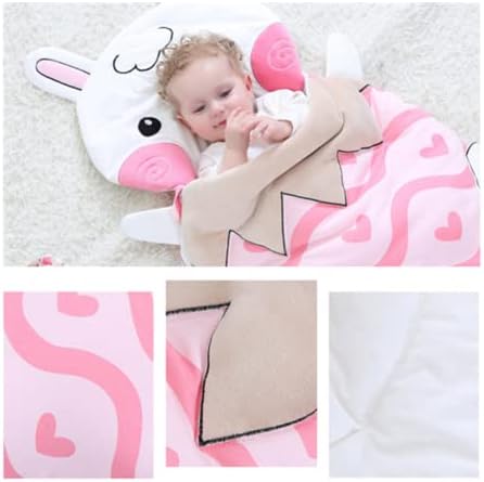 Upisivanje vreće za spavanje s jastukom za djecu zima debela beba ljubav s oblikam zečje životinje Igrajte se i odmor na