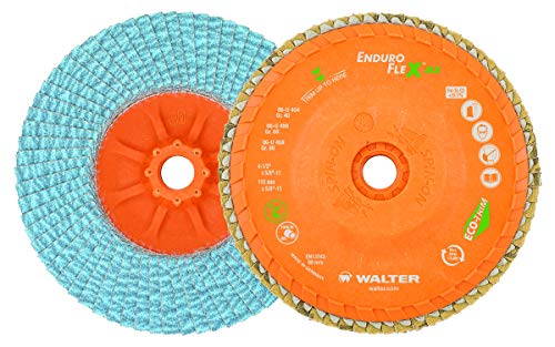 Walter Surface Technologies Enduro-Flex Alu Bending Disc 6 X 5/8 -11 GR40 PK10