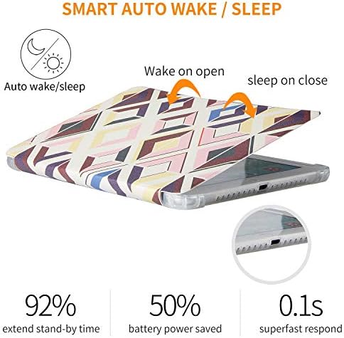 Slučaj iPad 9,7 inča 2017/2018, iPad Air 5th/6. Generation Slučaj - DTECK SUTLO Prilično tanak Smart Wake/Sleep fuse, zaštita