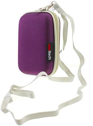 Navitech Purple Tvrdo zaštitne kućice za slušalice kompatibilne s Beyerdynamic IDX 200 IE u ušnim slušalicama