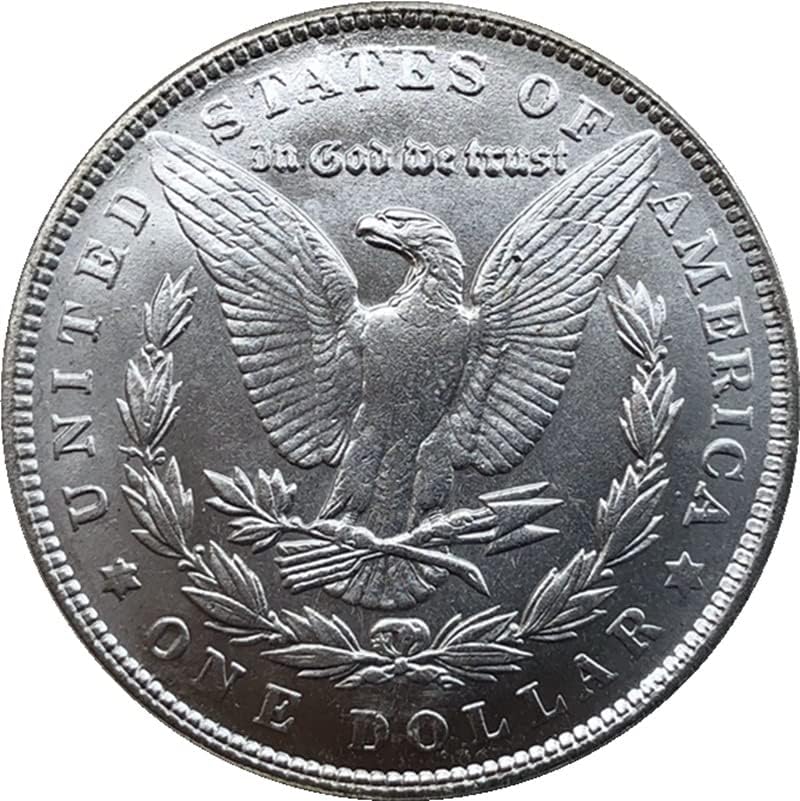 1888p Verzija američkog morgana kovanica srebrni dolar mesingani sa srebrnim antiknim rukotvorina stranih komemorativnih