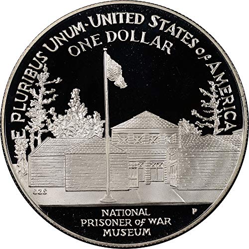 1994. P Nacionalni muzej zarobljenika Prigodni dokaz dokaz srebrnog dolarskog dragulja US MINT