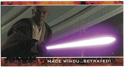 2005 Topps Star Wars Revenge of Sith WideVision Trgovačke kartice Kompletne set kartice 1-80