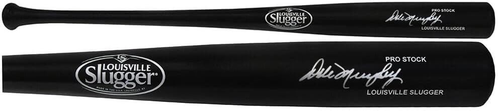 Dale Murphy potpisao je Louisville Slugger Pro Stock Black Baseball Bat - Autografirani MLB šišmiši
