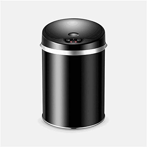 Xfgde pametno indukcijsko smeće može automatsko smeće u obliku bubnja s poklopcem od nehrđajućeg čelika kanta za smeće za