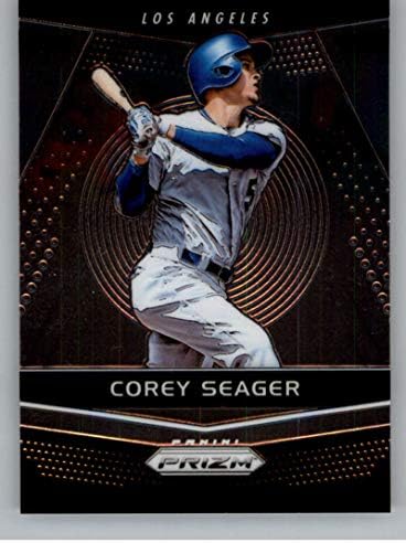 2018. Panini Chronicles Prizm 25 Corey Seager Los Angeles Dodgers Trading Card za bejzbol