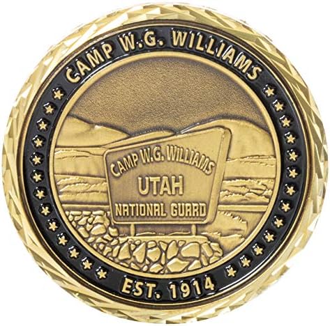 Vojni kamp Sjedinjenih Država Williams Utah Nacionalna garda Usang Challenge Coin