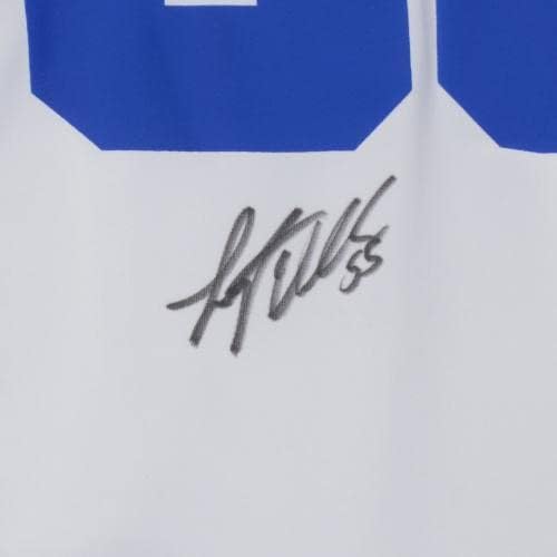 Leighton Vander Esch Dallas Kauboji autogramirani bijeli Nike igra Jersey - Autografirani NFL dresovi