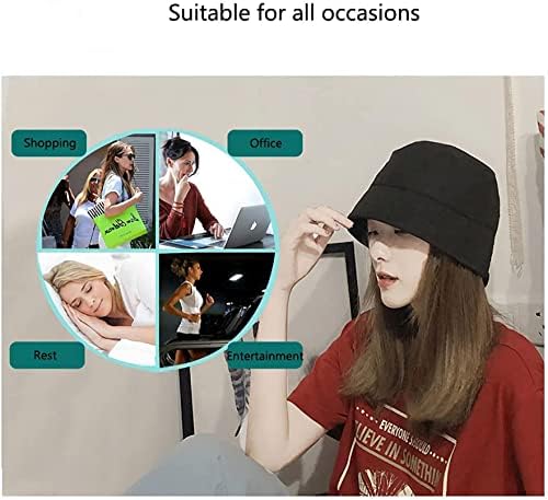 ADSWIN EMF Zaštita EMF Hat protiv zračenja ribarskog šešira RF zaštitna tkanina, blokirajući 5G bežične signale
