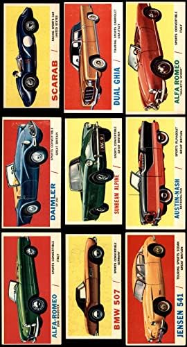 1961. Topps Sports Cars kompletan set VG/EX+