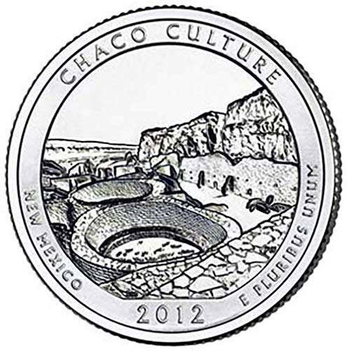 2012. s CLOD DOKAZ CHACO CULTURA NOVI MEXICO Nacionalni povijesni park NP Quarter Choice Necirkulirana američka metvica