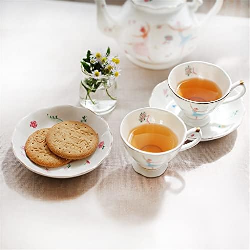 N/A Elegantna engleska kost Kina čajnika set keramičke šalice za kavu set Porculanski čajnik zalihe kućanstva