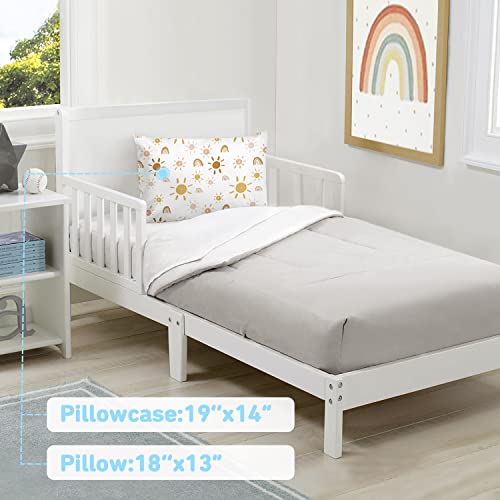 Jastuk za malu djecu od 2 pakiranja, pamučni jastuci za spavanje veličine 13h18cm, jastuci za bebe s jastučnicom mogu se