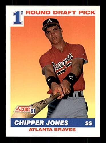 Chipper Jones Rookie Card 1991 rezultat 671