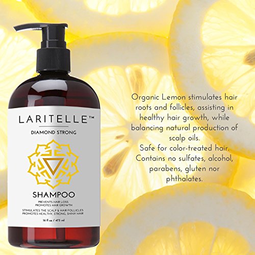 Laritelle organski anti-tanking šampon dijamant jak | Preporučuju dermatolozi za prevenciju gubitka kose | Jačanje, stimulirajući