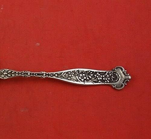 Dresden by Whiting Sterling Silver Sugar Spoon Gold Opereno datiran 1900. 6
