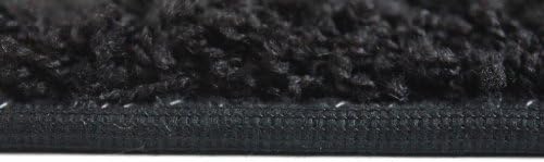 Izgaranje gumene crne boje - 2'x3 'prilagođeni tepih tepiha