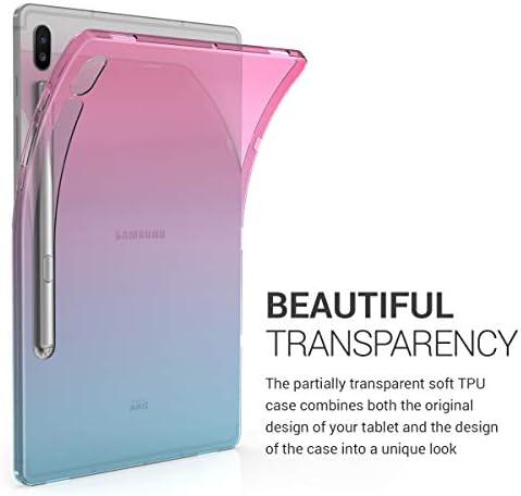 KWMobile TPU silikonski futrola kompatibilna sa Samsung Galaxy Tab S6 - Case Soft Fleksibilni zaštitni poklopac - Bicolor