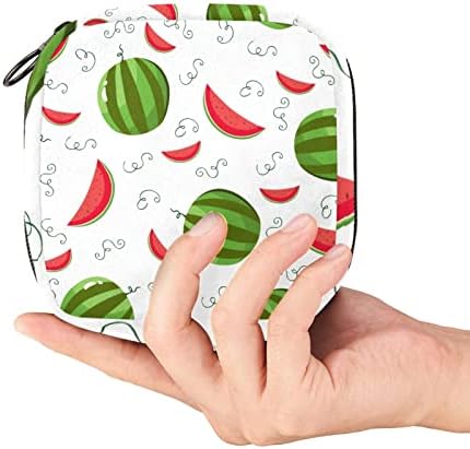 Torba za pohranu higijenskih uložaka, vrećica za menstrualnu šalicu s voćnom lubenicom, Prijenosna torba za pohranu higijenskih
